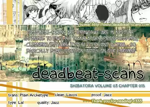 Shibatora capítulo 15, página 22