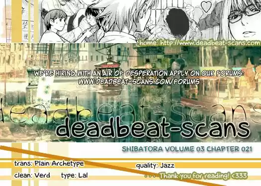 Shibatora capítulo 21, página 21