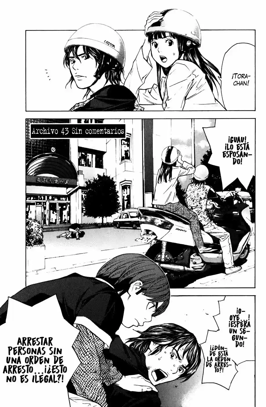 Shibatora capítulo 43, página 1