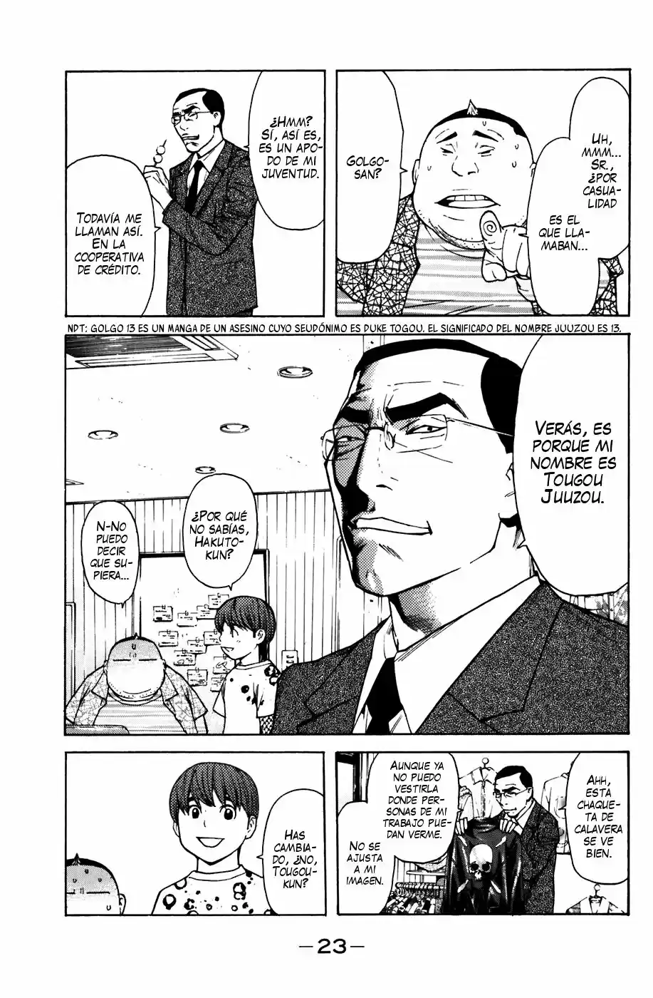 Shibatora capítulo 50, página 22