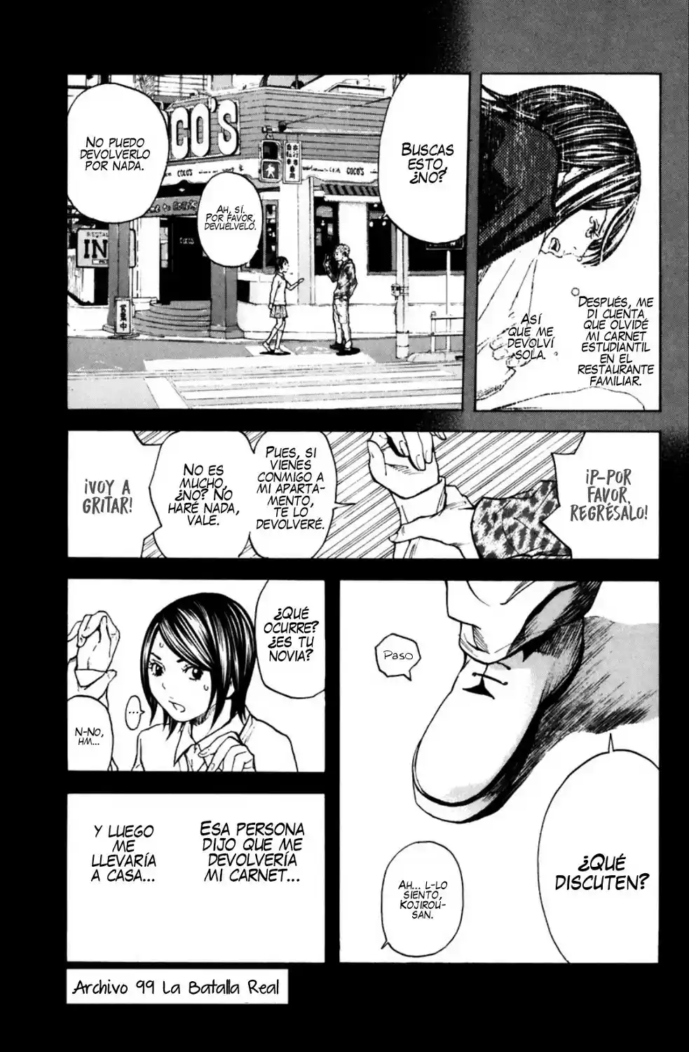 Shibatora capítulo 99, página 1