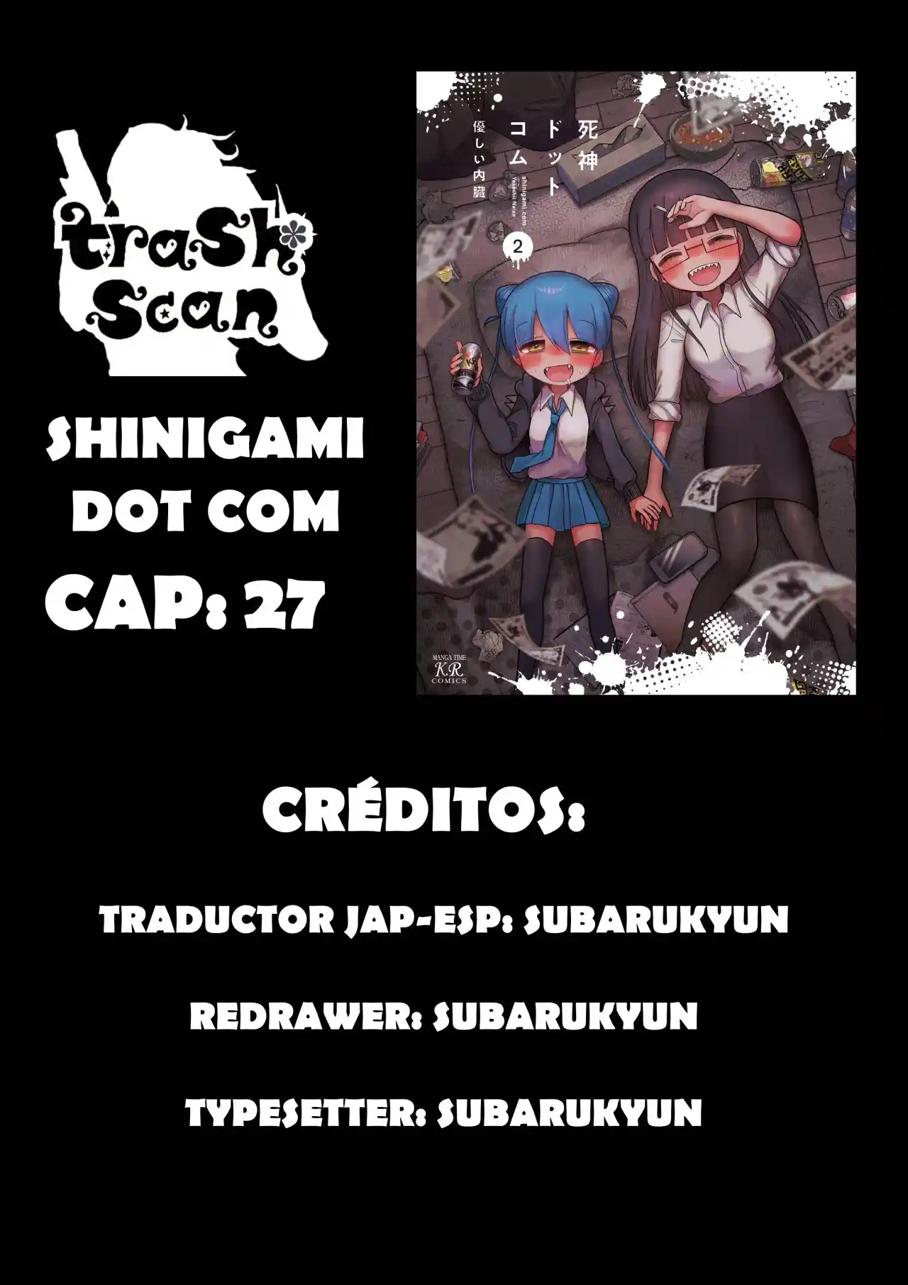Shinigami Dot Com capítulo 27, página 1
