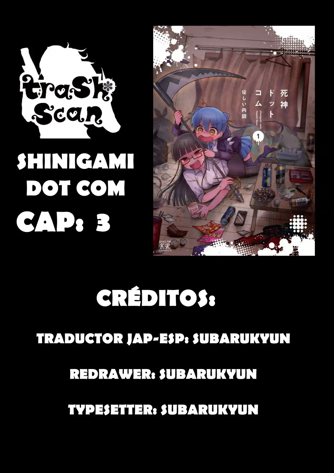 Shinigami Dot Com capítulo 3, página 1