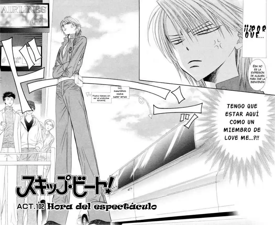 Skip Beat! capítulo 102, página 4