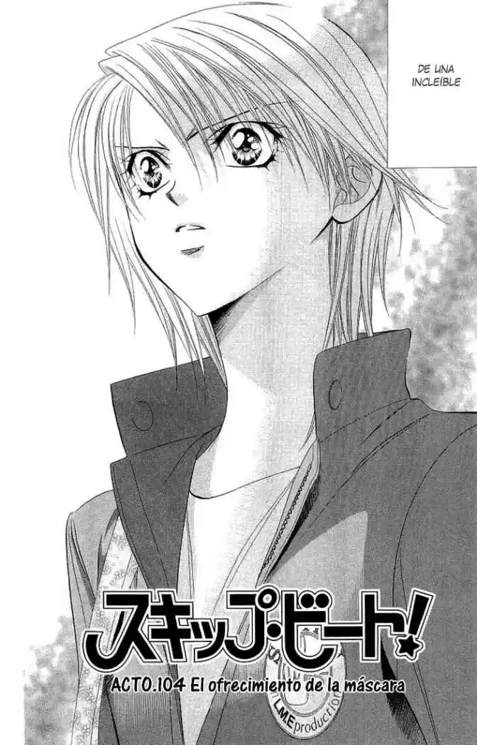 Skip Beat! capítulo 104, página 3