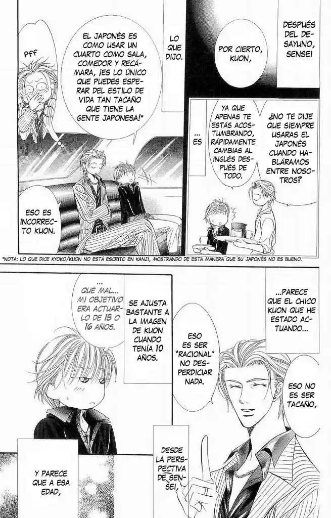 Skip Beat! capítulo 107, página 4