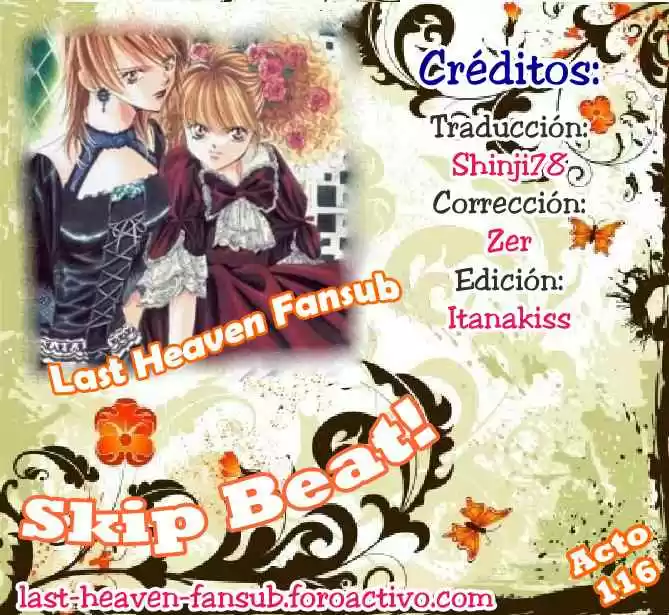 Skip Beat! capítulo 116, página 1