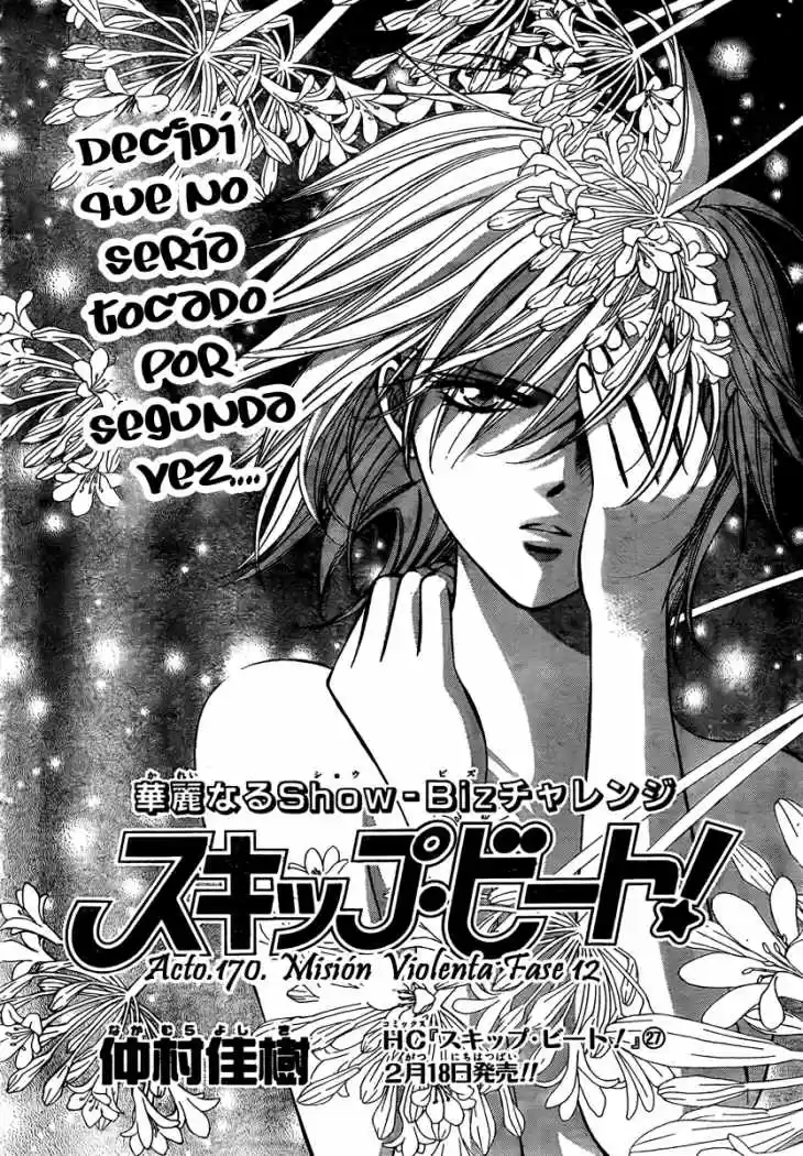 Skip Beat! capítulo 170, página 3