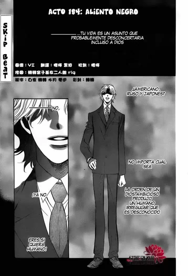Skip Beat! capítulo 184, página 6