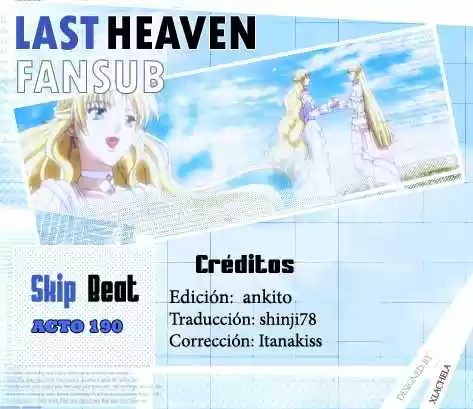 Skip Beat! capítulo 190, página 1