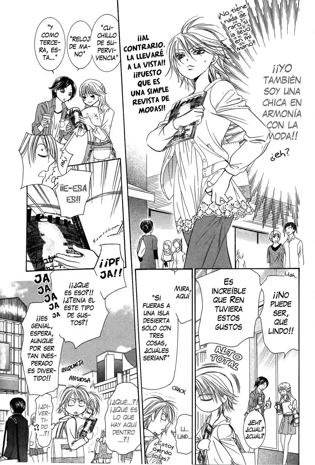 Skip Beat! capítulo 203.01, página 4