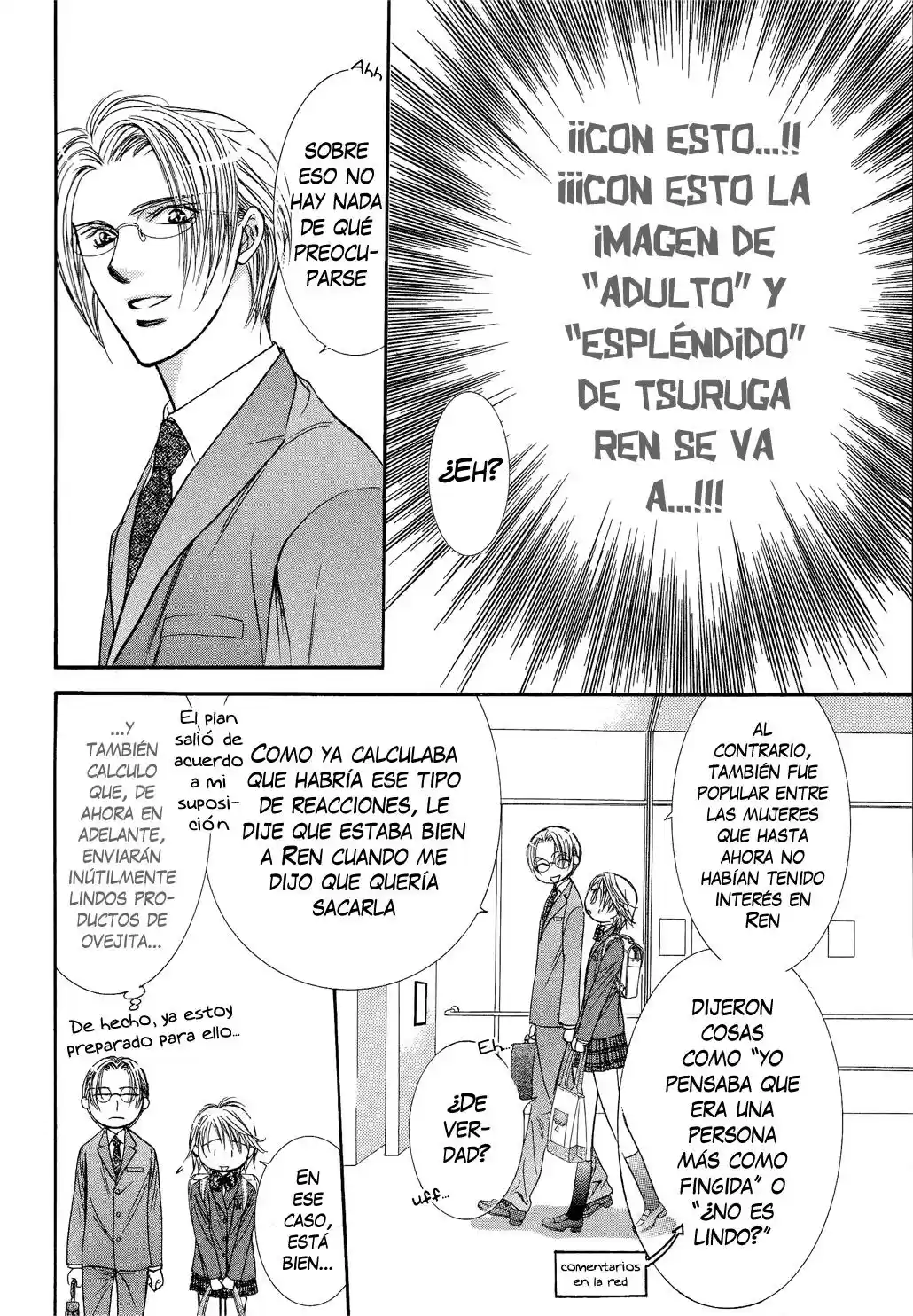 Skip Beat! capítulo 203.01, página 7