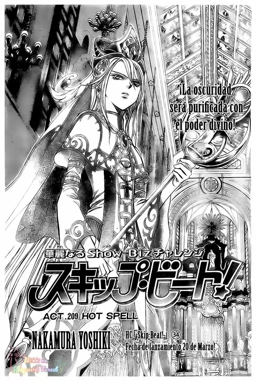 Skip Beat! capítulo 209, página 2
