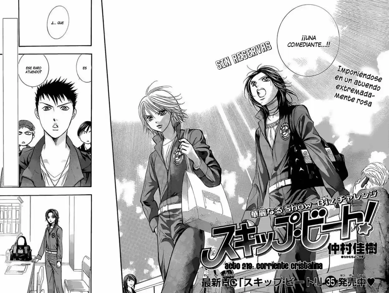 Skip Beat! capítulo 219, página 4