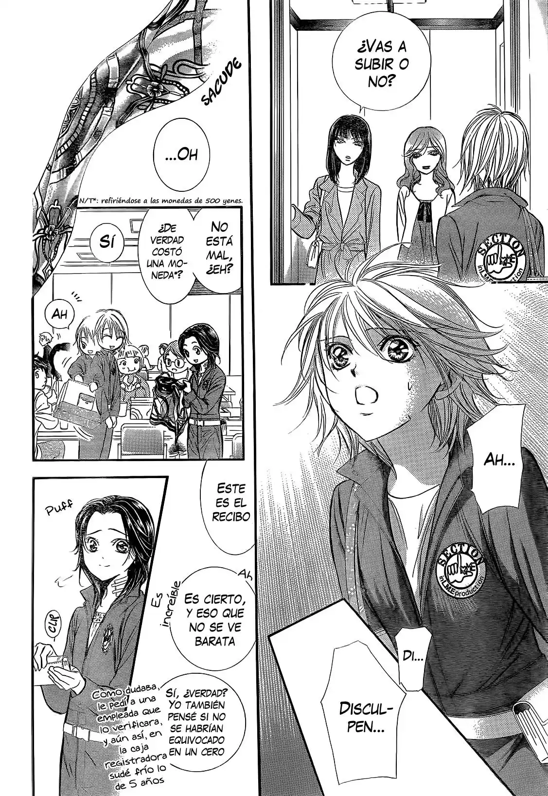 Skip Beat! capítulo 220, página 6