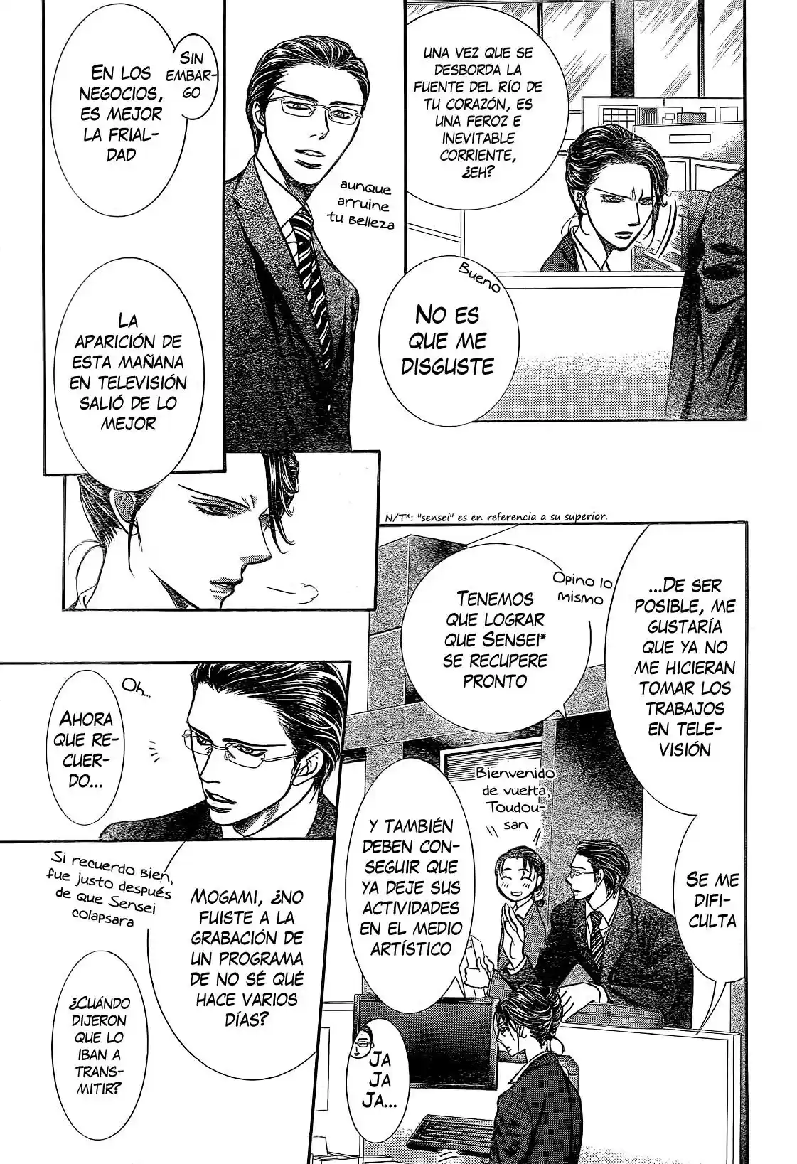 Skip Beat! capítulo 220, página 27