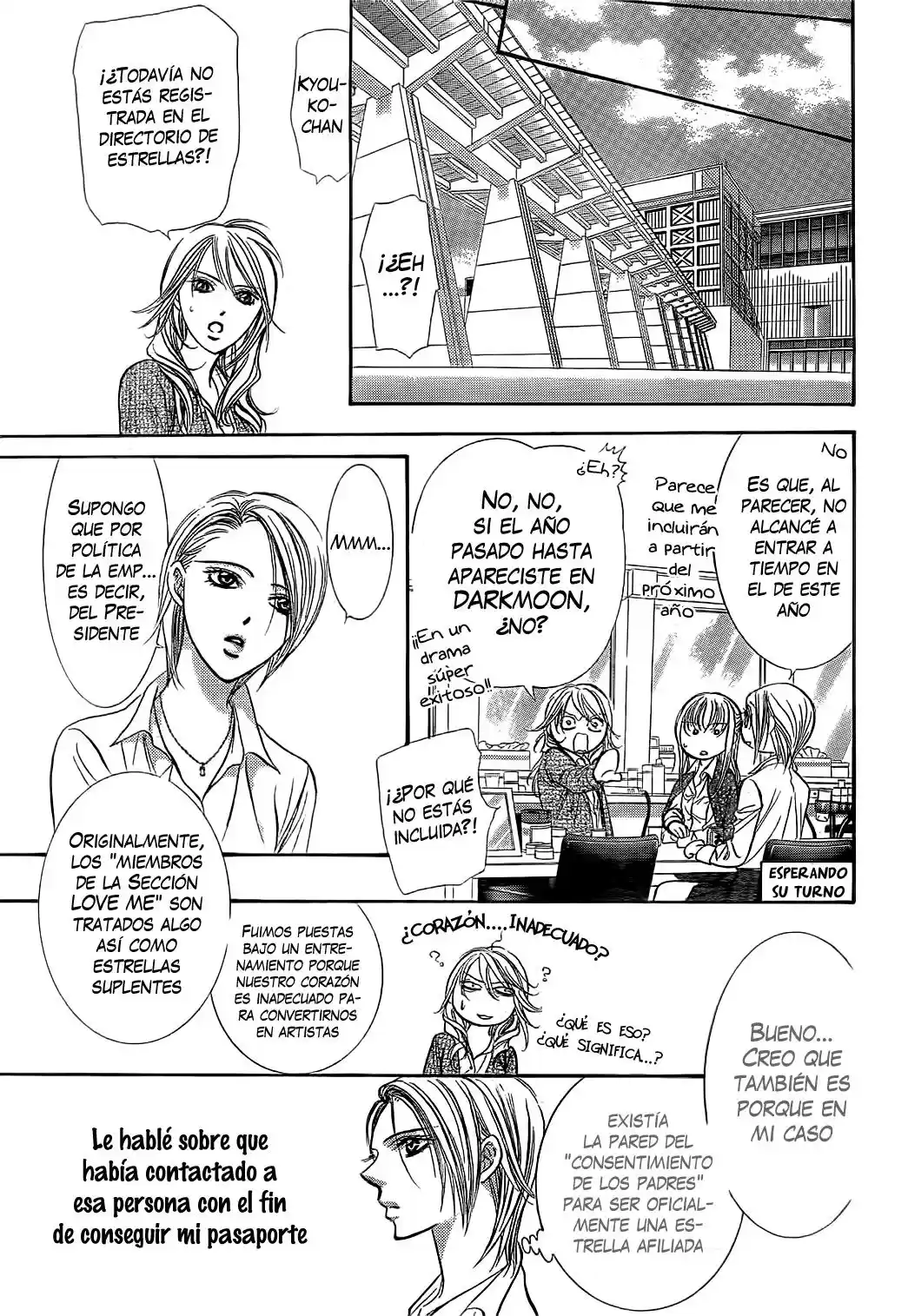 Skip Beat! capítulo 221, página 15