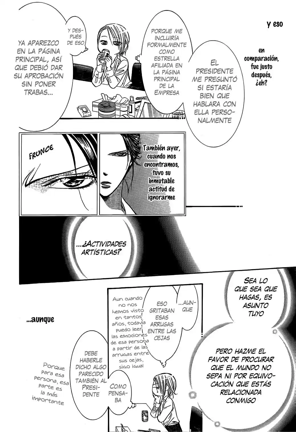 Skip Beat! capítulo 221, página 16