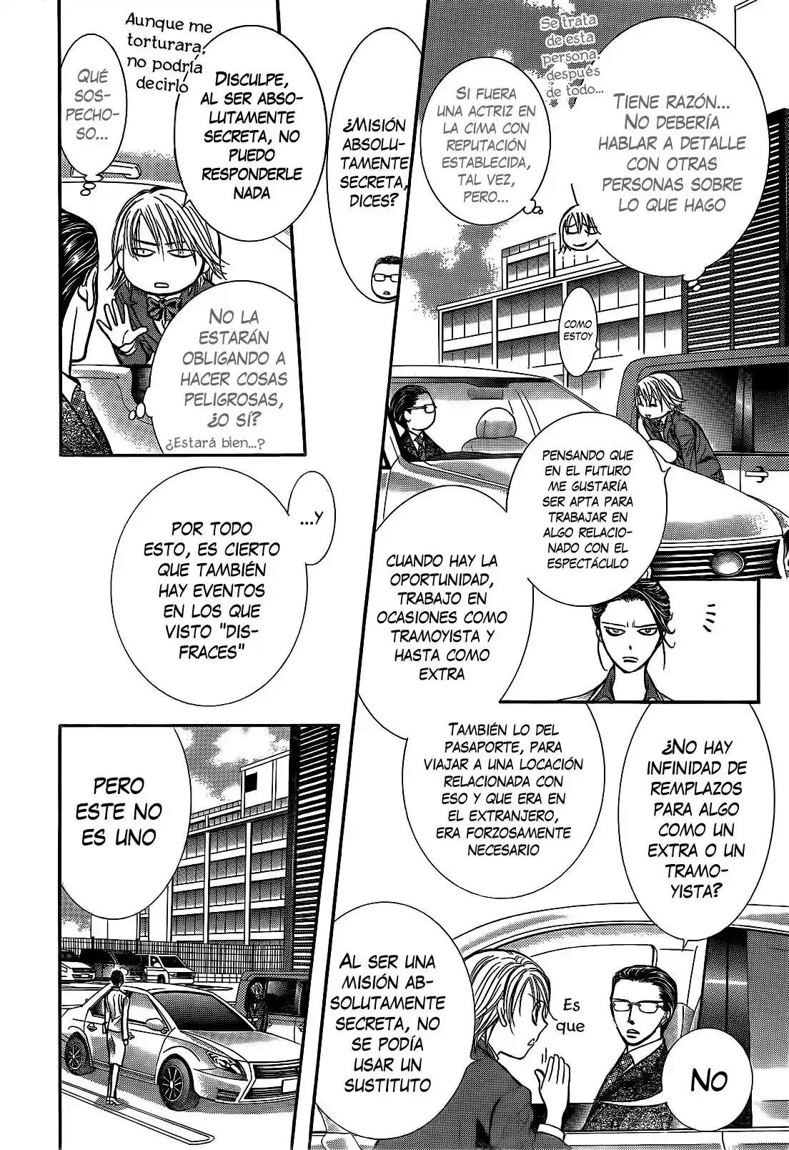 Skip Beat! capítulo 227, página 8