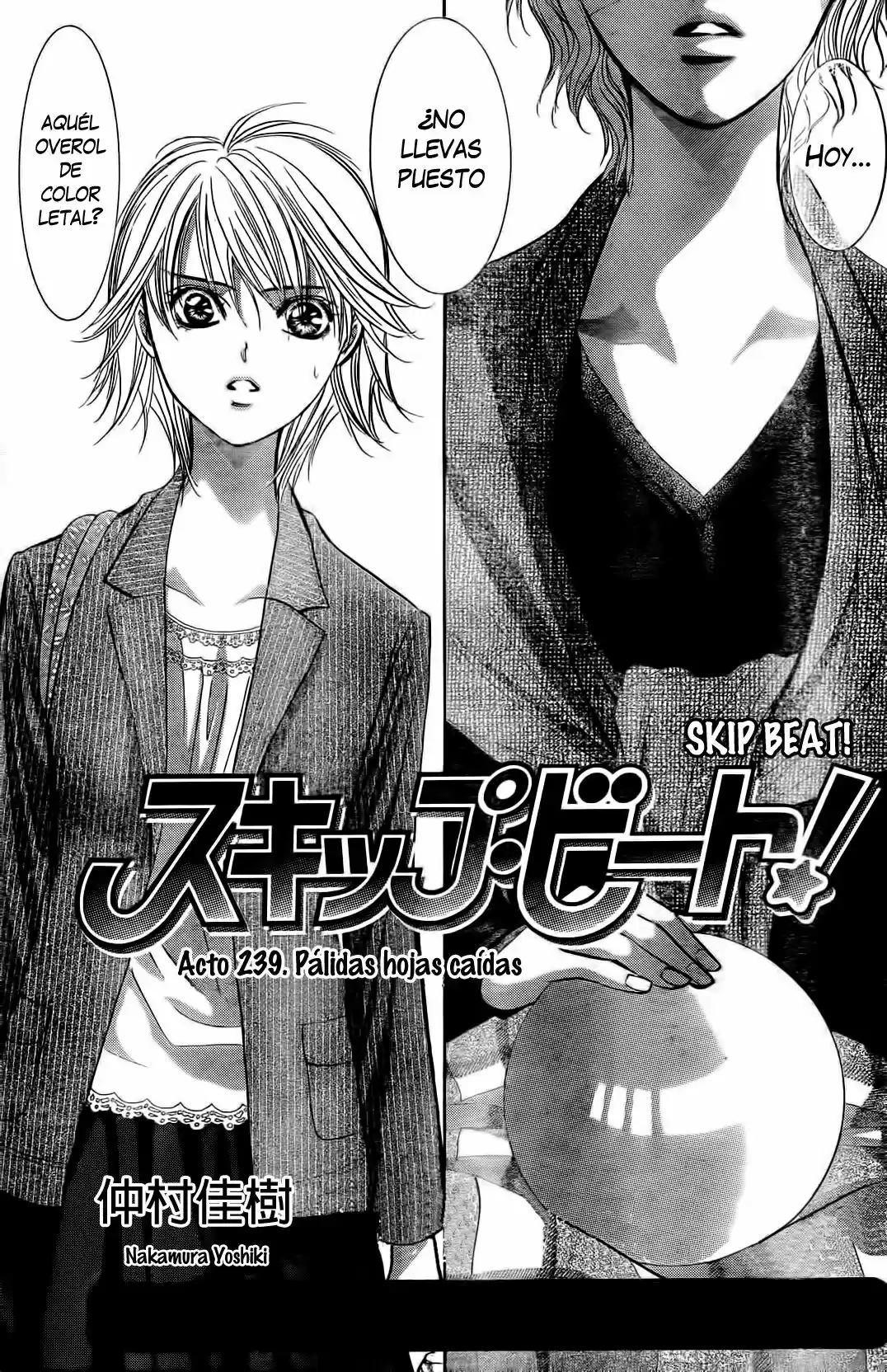 Skip Beat! capítulo 239, página 1