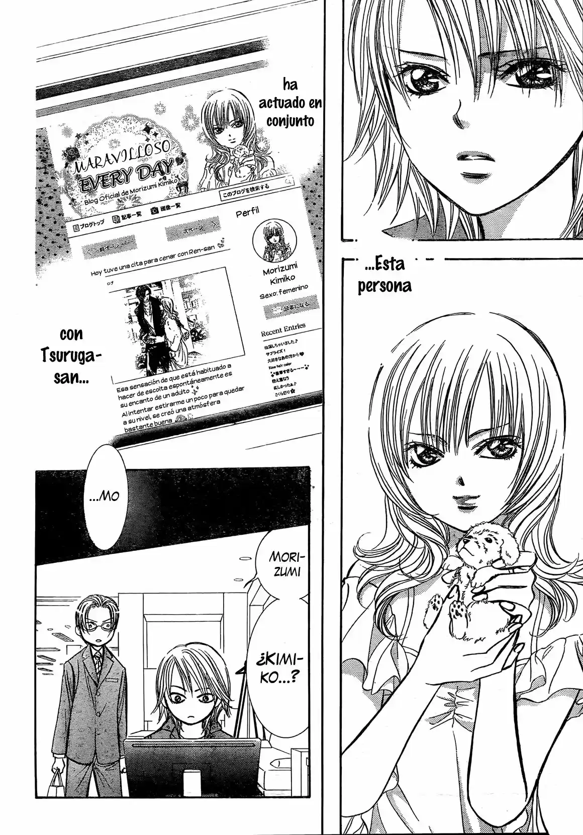 Skip Beat! capítulo 240, página 4