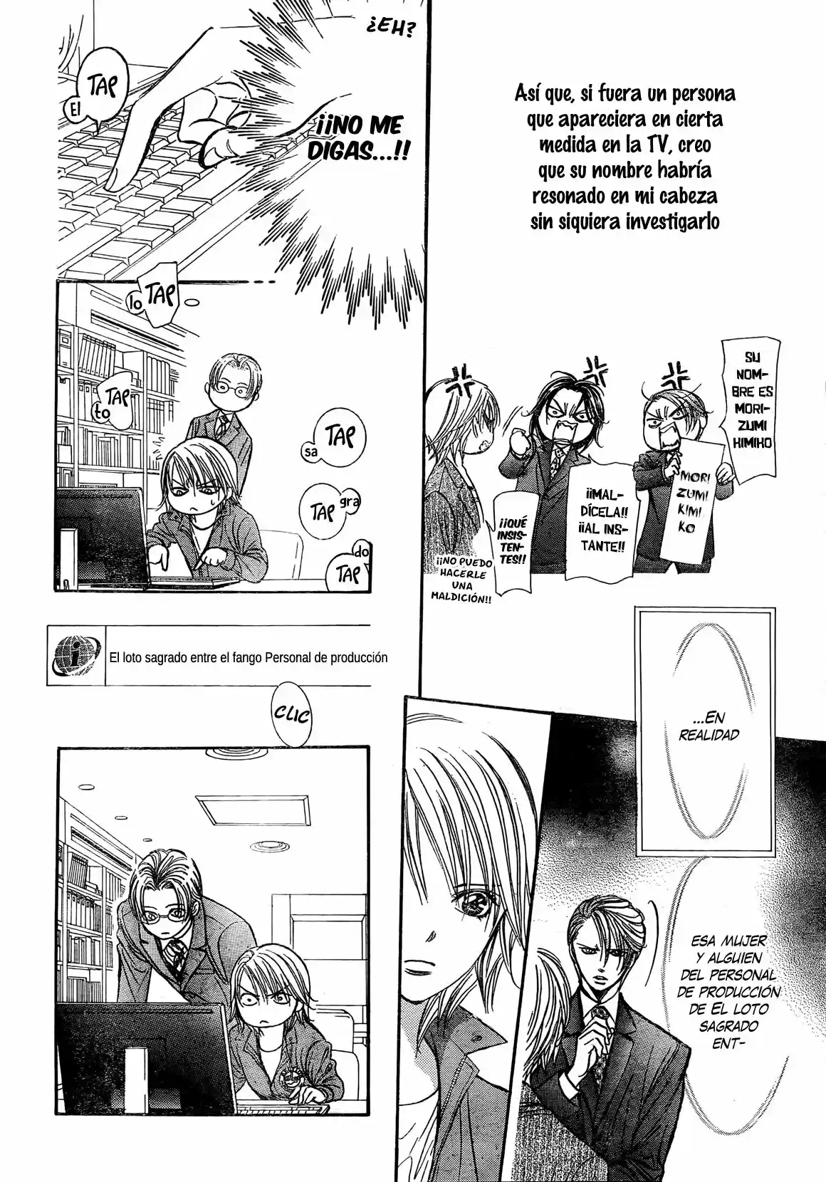 Skip Beat! capítulo 240, página 8