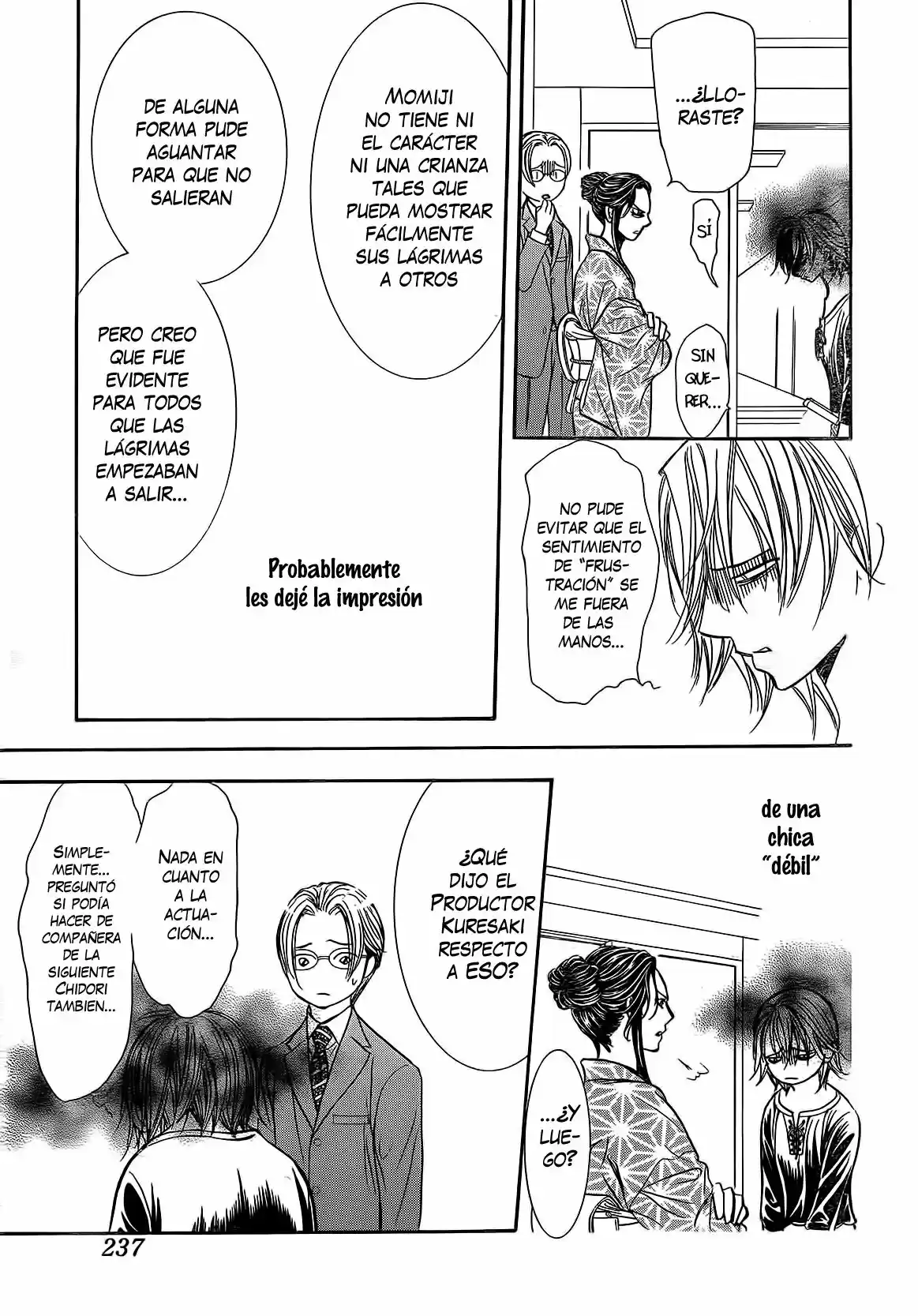 Skip Beat! capítulo 255, página 27