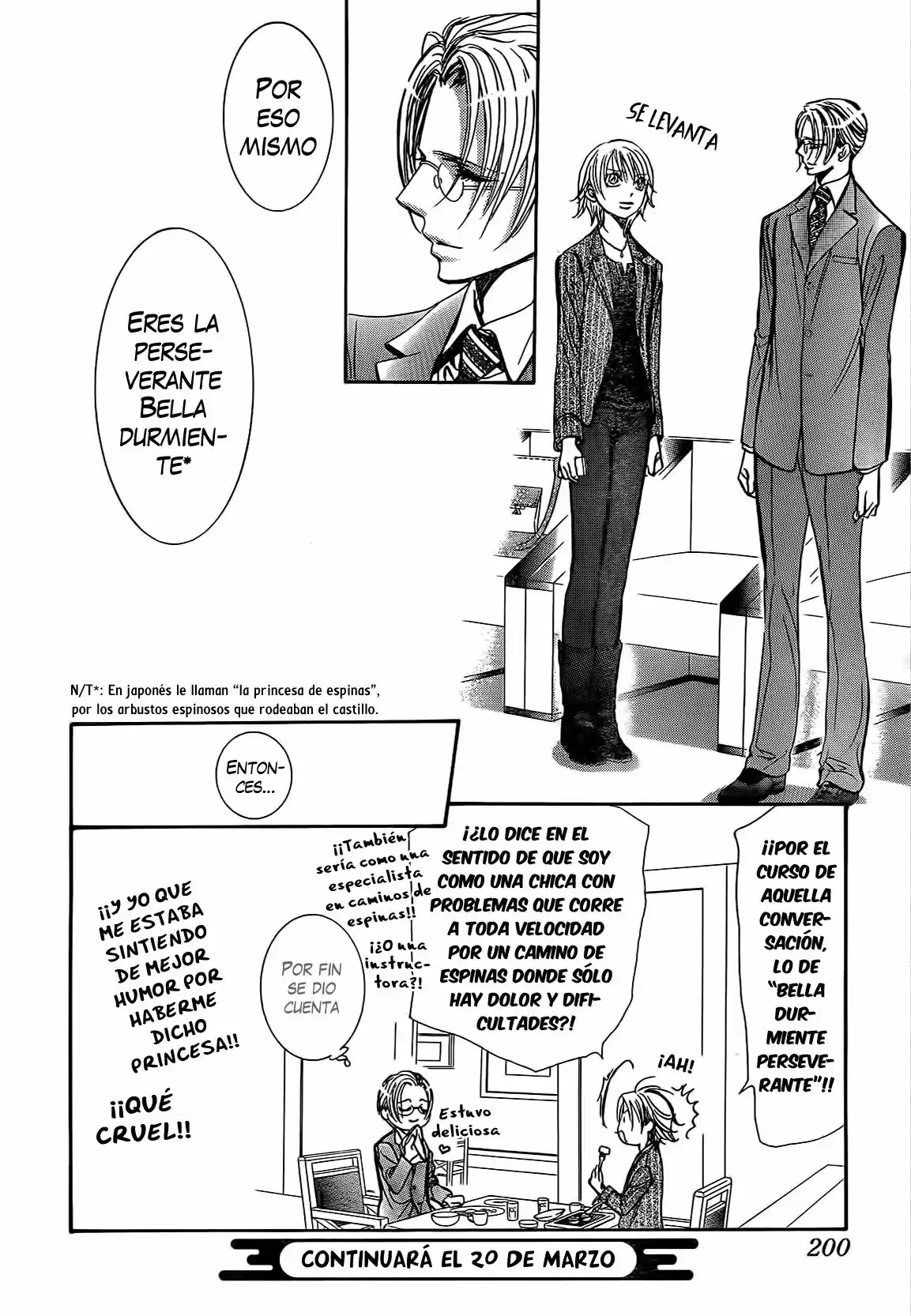 Skip Beat! capítulo 256, página 18