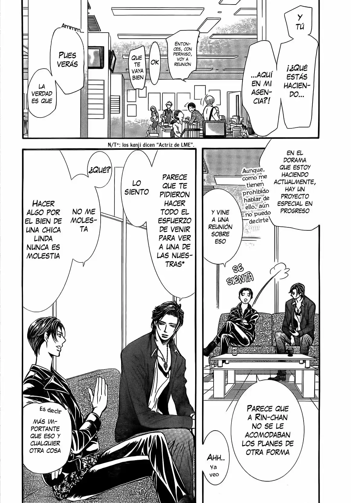 Skip Beat! capítulo 257, página 4