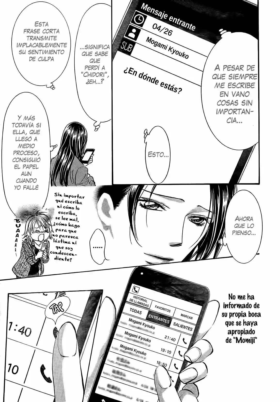 Skip Beat! capítulo 260, página 8