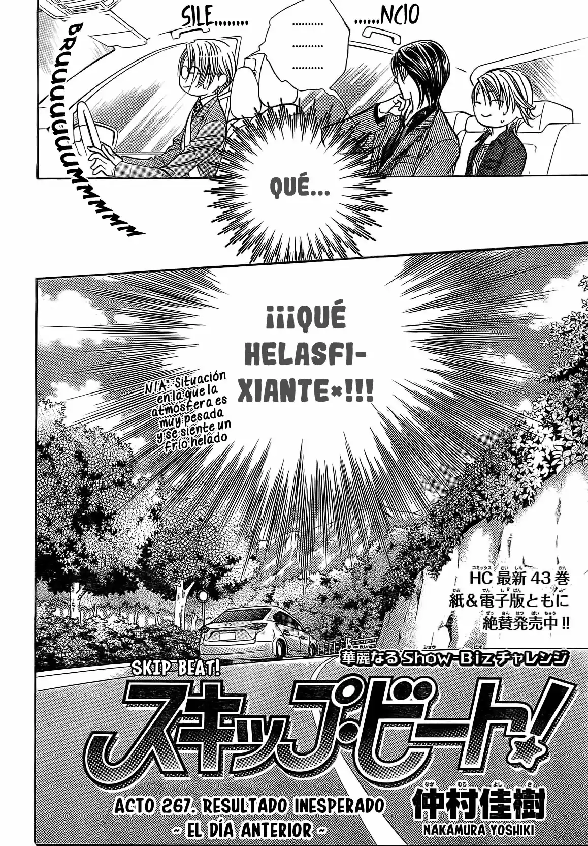 Skip Beat! capítulo 267, página 2