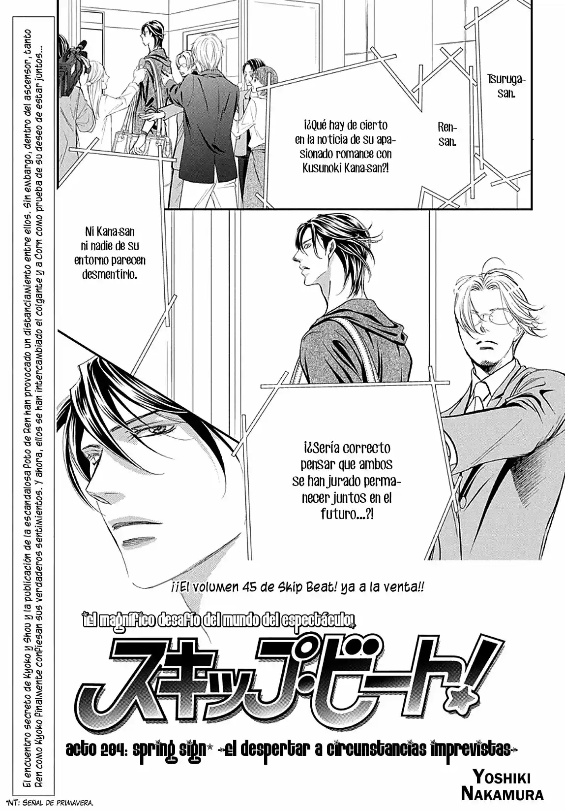 Skip Beat! capítulo 284, página 3
