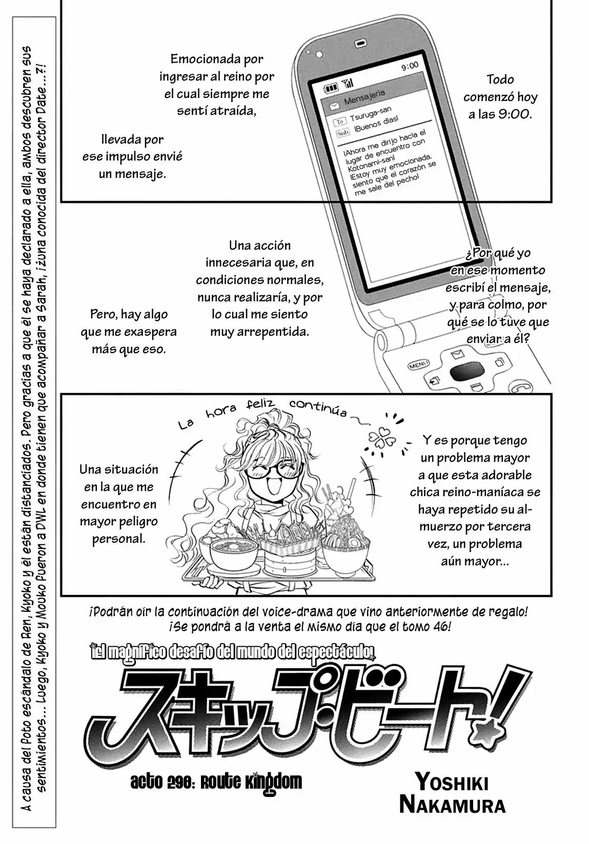 Skip Beat! capítulo 290, página 4
