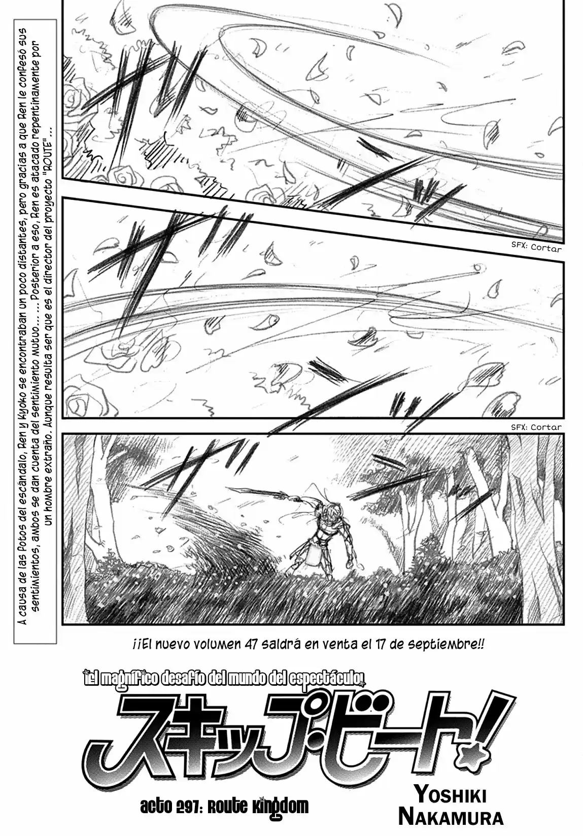 Skip Beat! capítulo 297, página 3