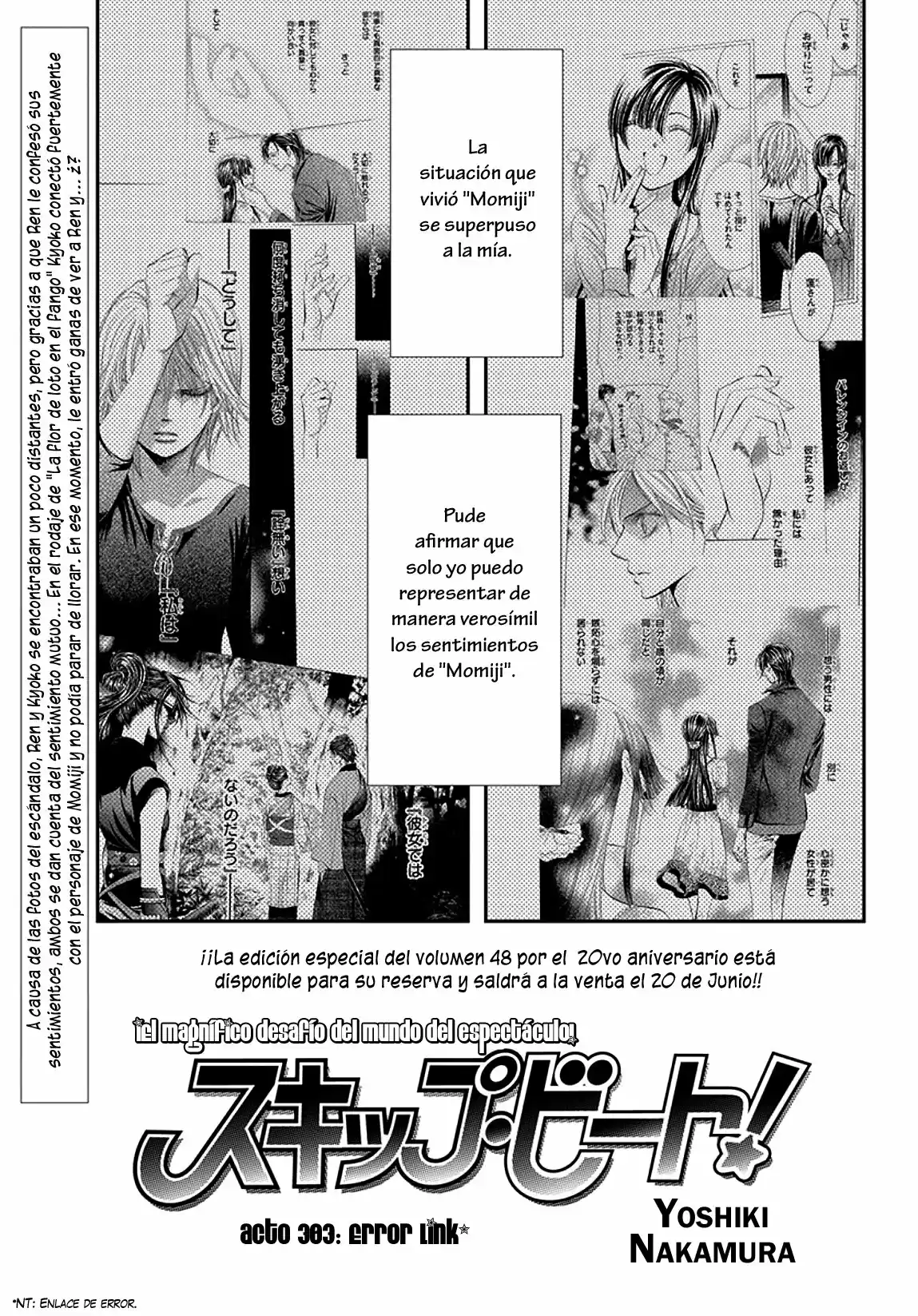 Skip Beat! capítulo 303, página 3