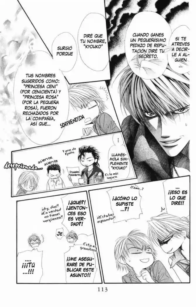 Skip Beat! capítulo 45, página 21