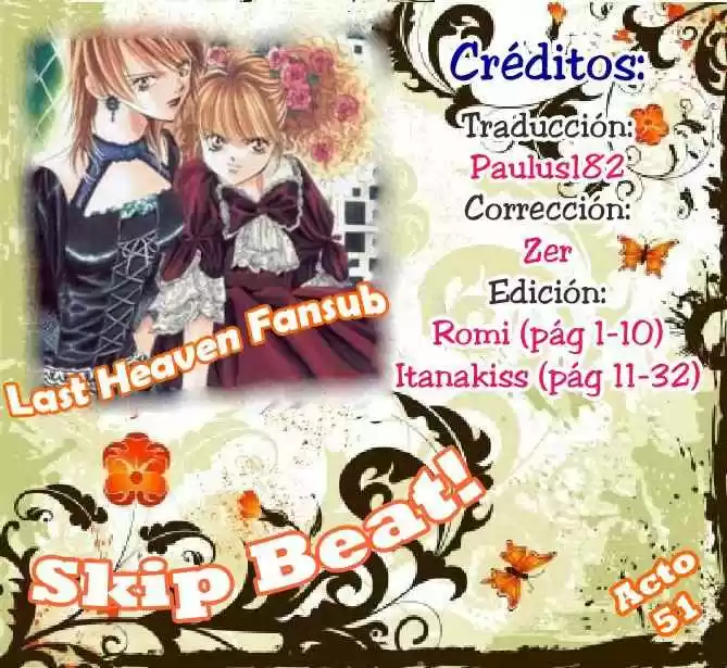 Skip Beat! capítulo 51, página 1