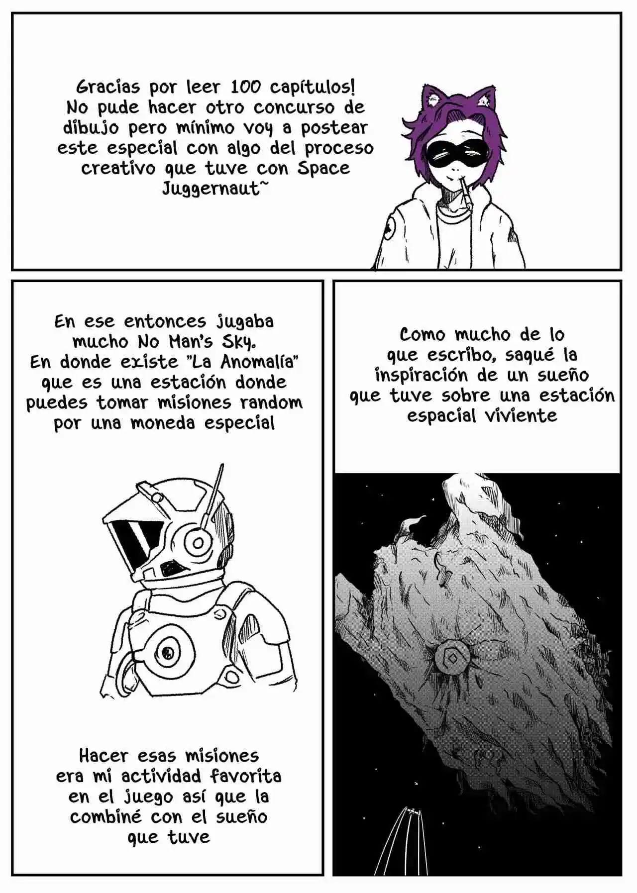 Space Juggernaut capítulo 100.5, página 1