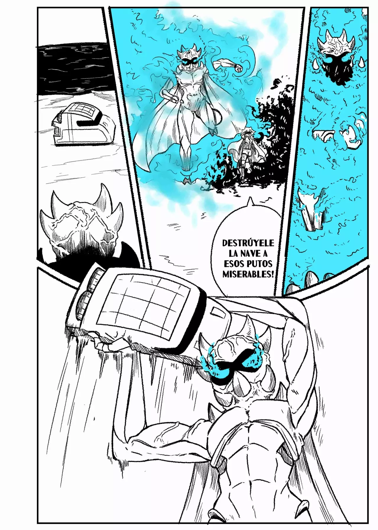 Space Juggernaut capítulo 124, página 9