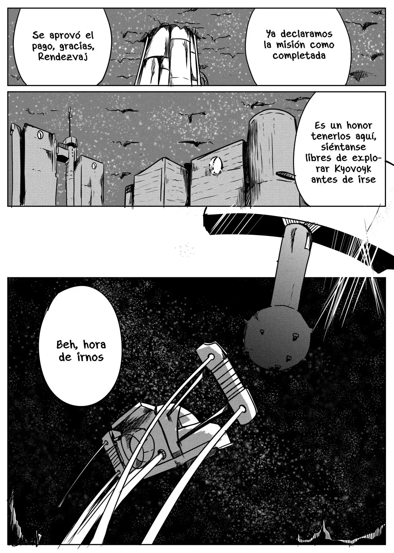 Space Juggernaut capítulo 3, página 6