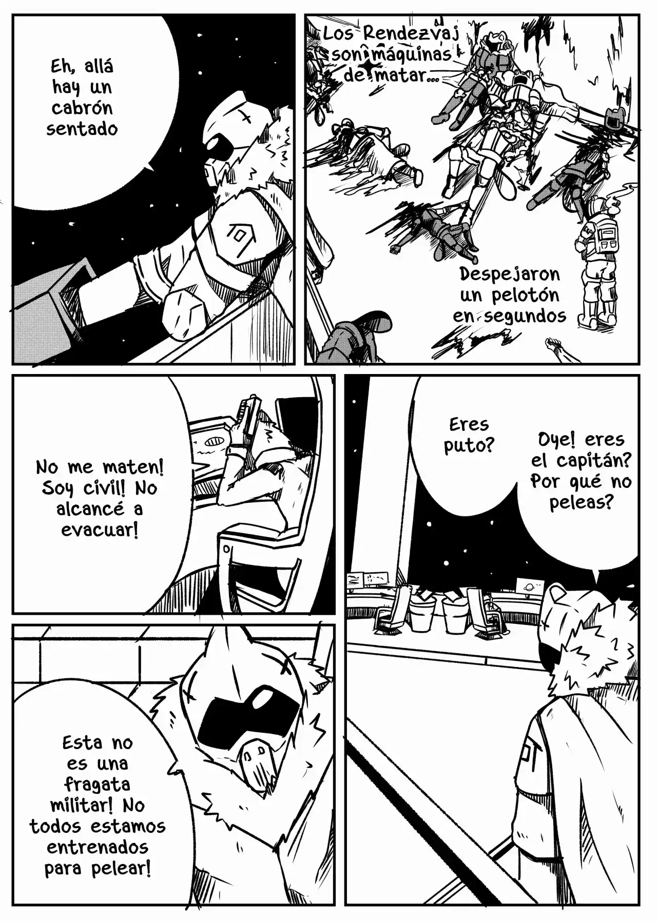 Space Juggernaut capítulo 33, página 8