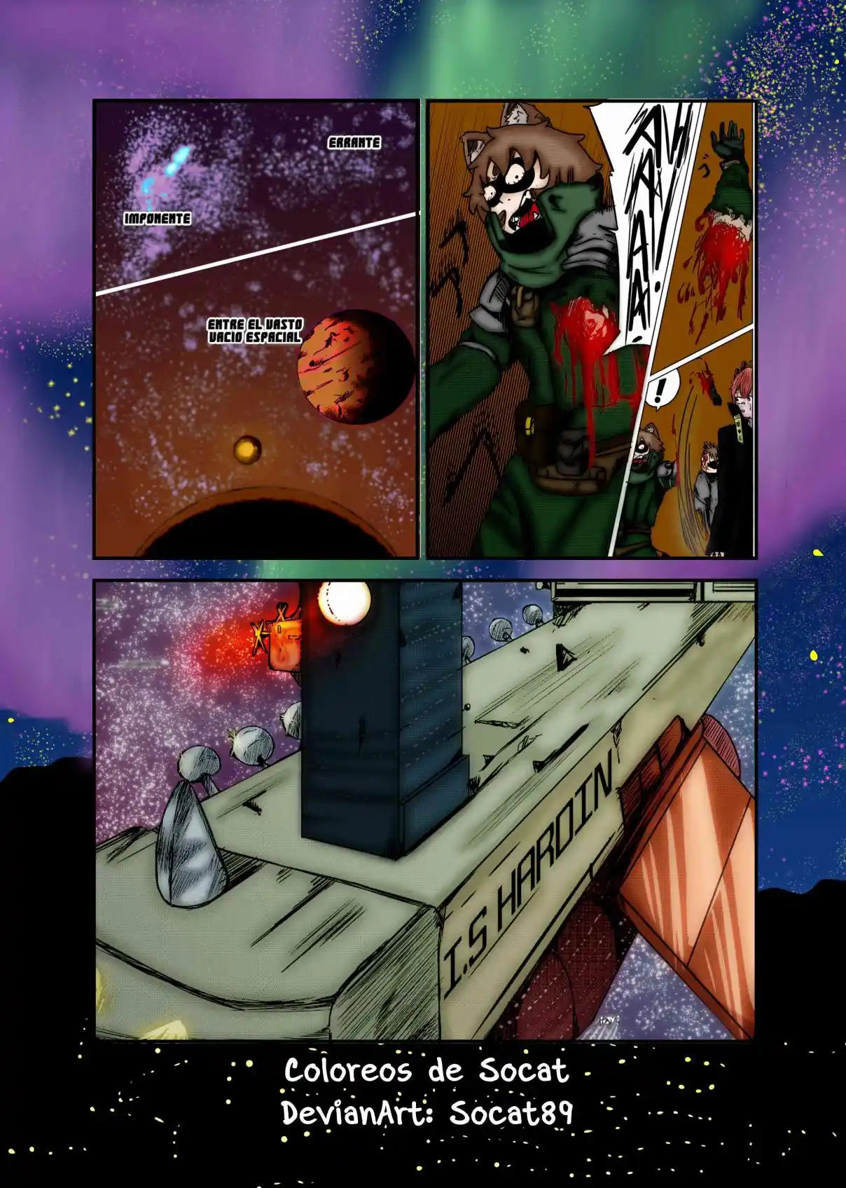 Space Juggernaut capítulo 80, página 10