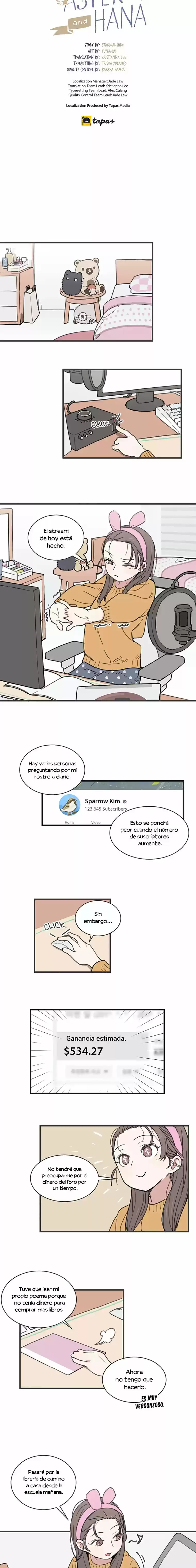 Sparrow capítulo 1, página 3