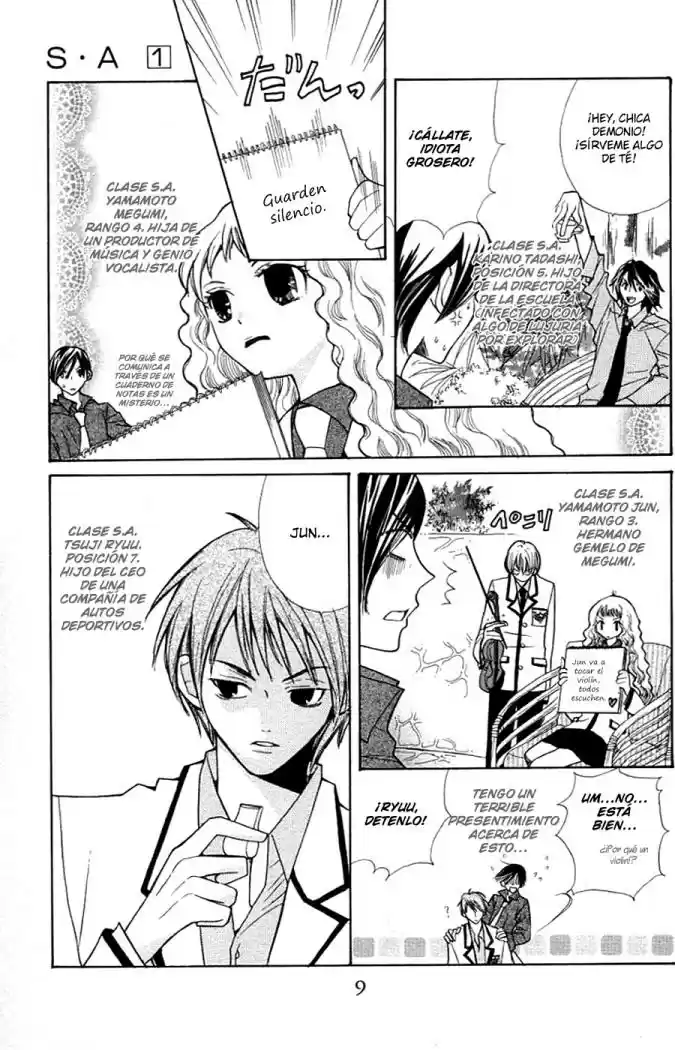 Special A Class capítulo 1, página 11