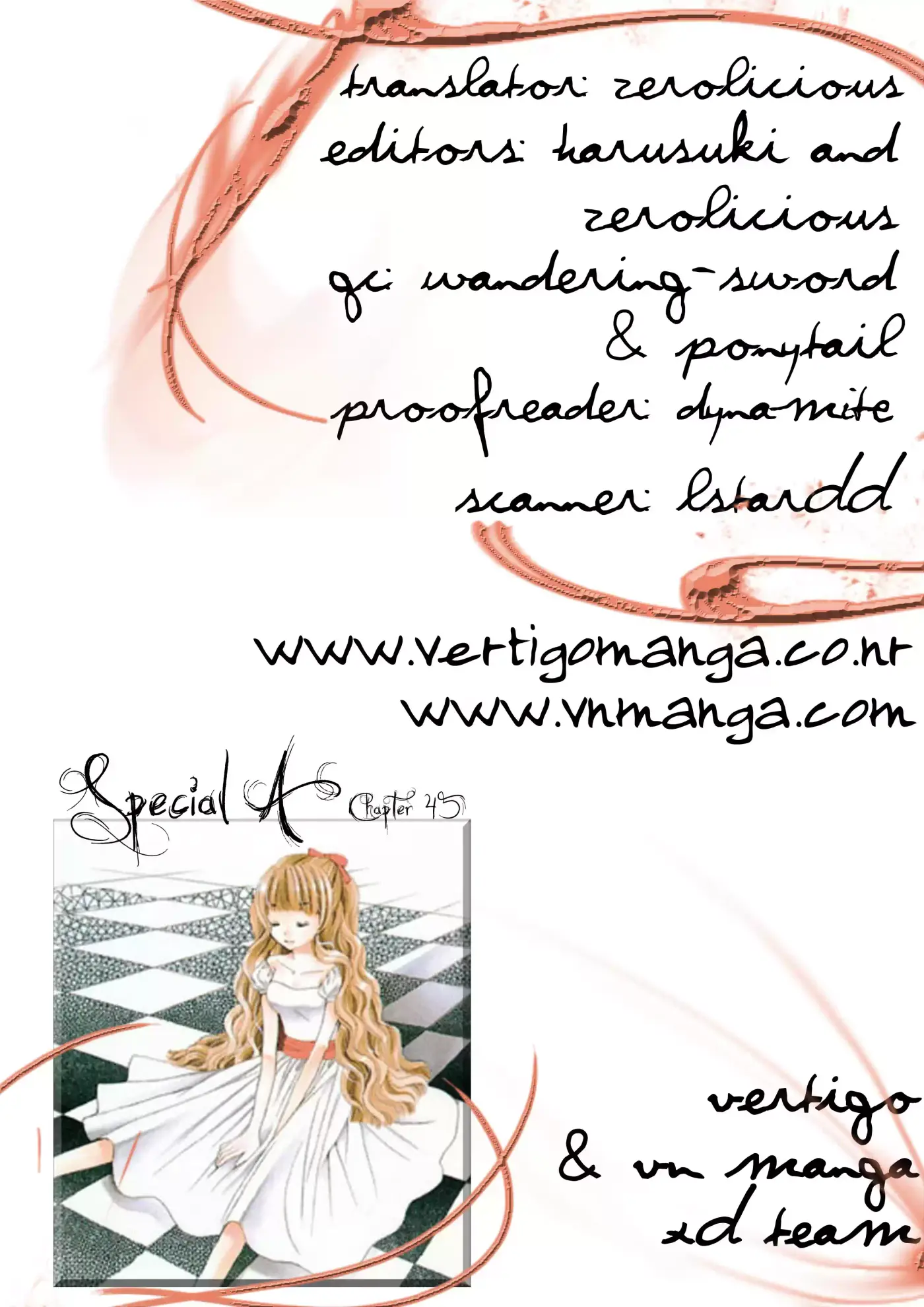 Special A Class capítulo 45, página 2