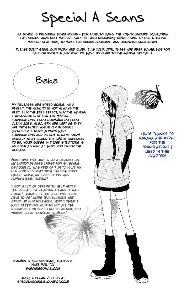 Special A Class capítulo 49, página 32
