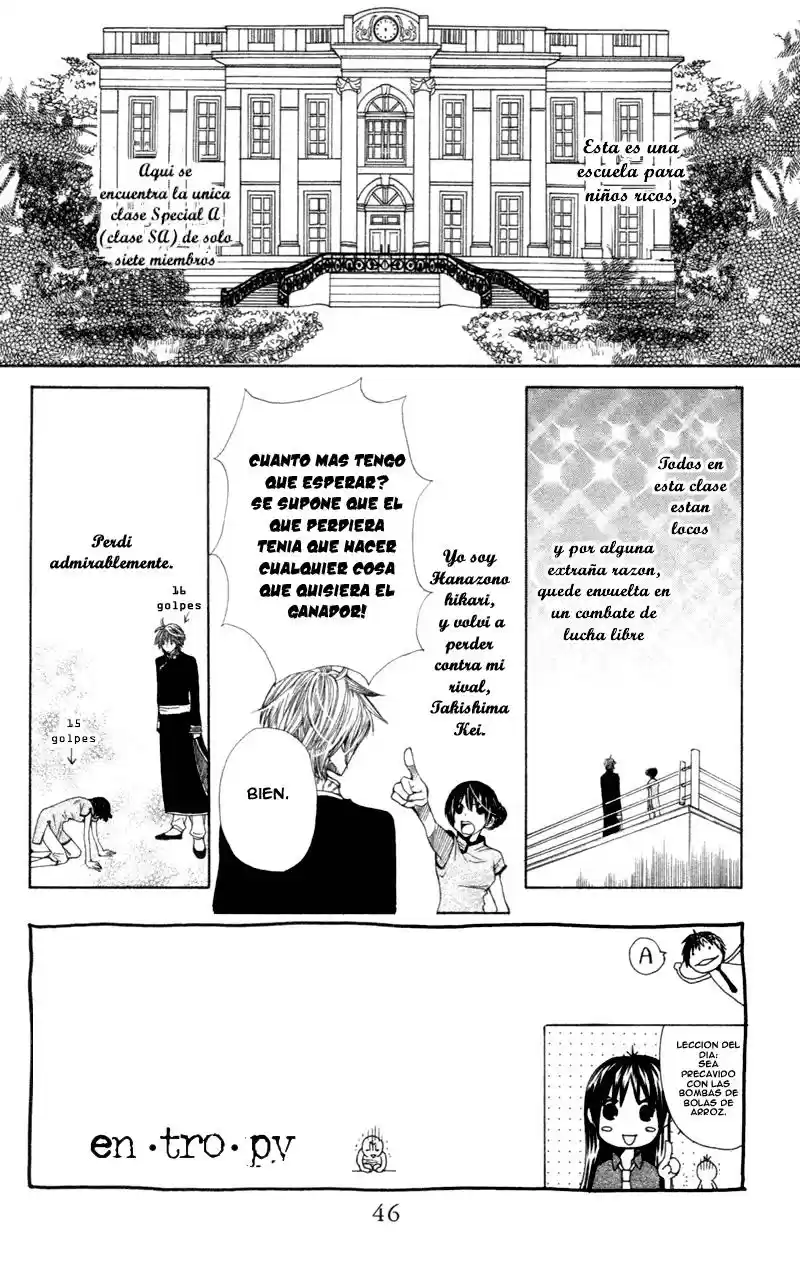 Special A Class capítulo 6, página 3