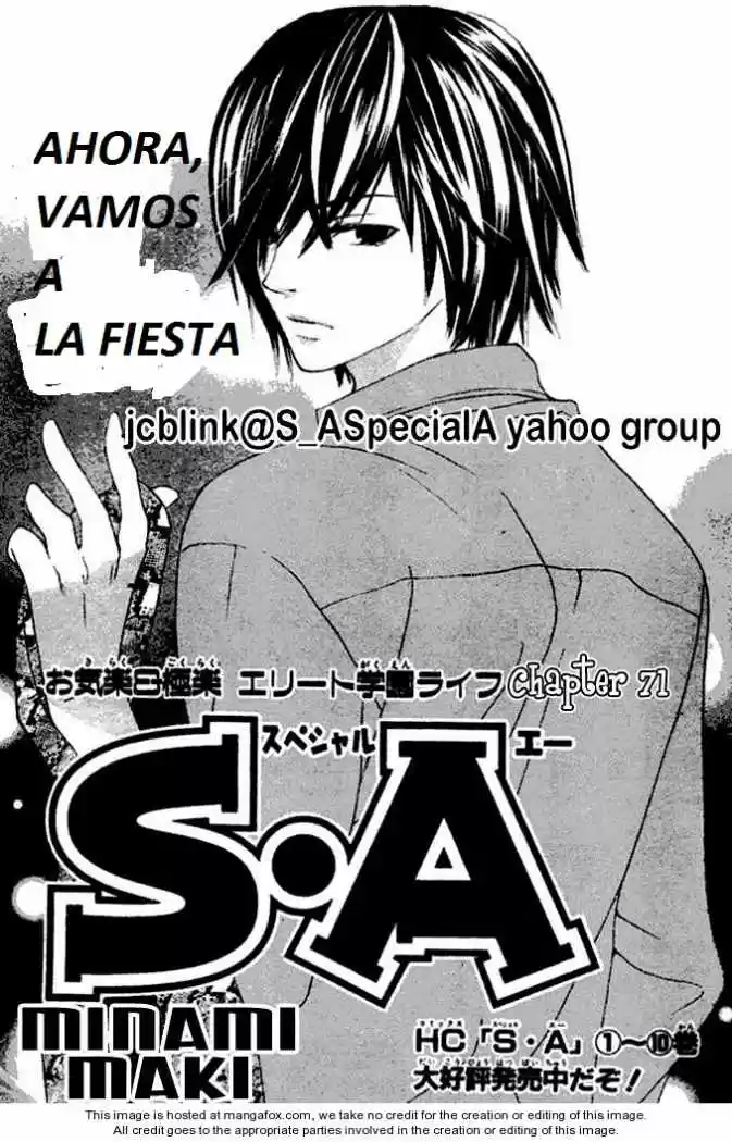 Special A Class capítulo 71, página 30