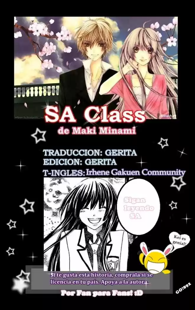 Special A Class capítulo 77, página 31