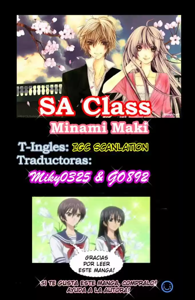 Special A Class capítulo 89, página 31